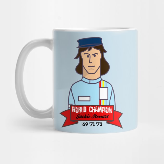 Sir Jackie STEWART by Cirebox